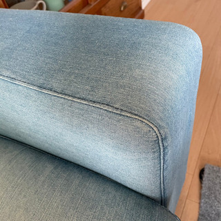 ジャーナルスタンダードファニチャー フランクリンソファ デニム 2P 2人掛けの画像