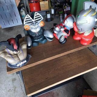 貯金箱　ウルトラセブン　ウルトラマン　デビルマン　バルタン星人　...