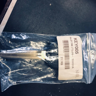 トヨタのブランクキー新品の画像