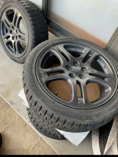 ホイール　スタッドレスタイヤ　215/45/r17 バリ溝