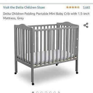 値下げ交渉可　使用半年　ベビーベッド　baby crib