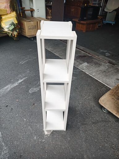収納家具　小家具　【白】