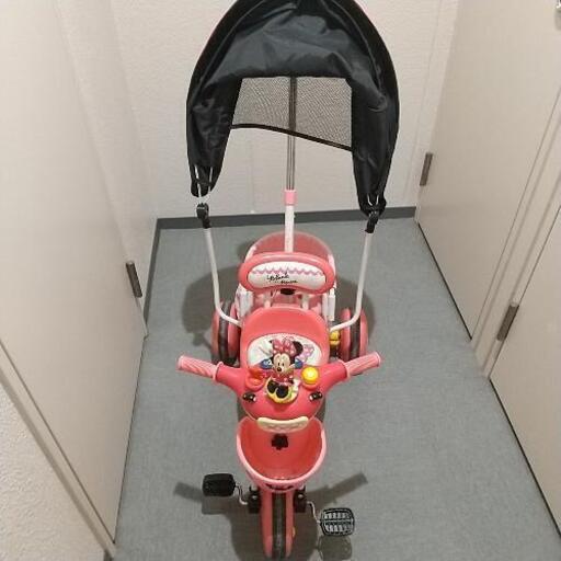 ミニーちゃん三輪車