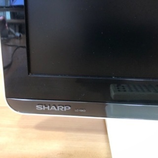 AQUOS 液晶テレビ　LC-19K3 LEDバックライトの画像