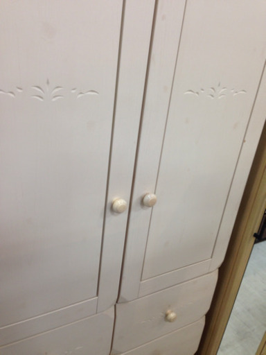 取りに来れる方限定！２枚扉ワードロープです！