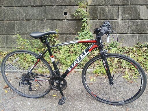 アルミフレーム　クロスバイク　変速2ｘ7　　フレームサイズC-T480mm　約3年使用