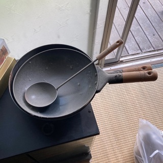 中華鍋あげます
