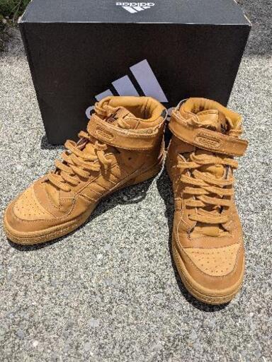 adidas 28㎝ ハイカットブラウン