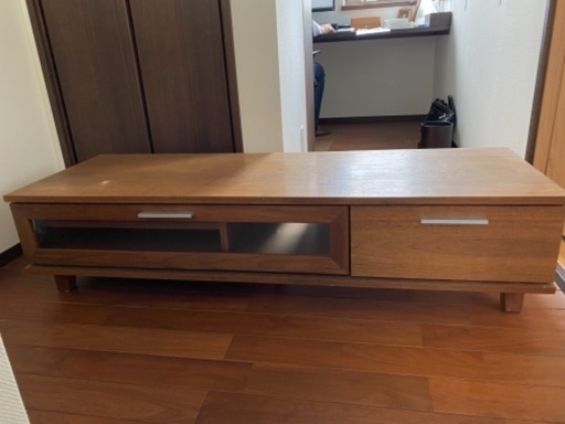 アクタス　ウォールナット無垢　テレビ台