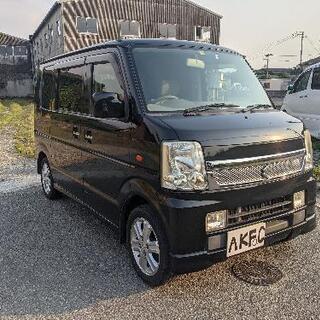 車検たっぷり　SUZUKI　エブリィワゴン　ターボ　19年　両側...