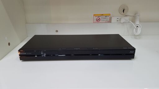 【愛品館市原店】　SHARP　2019年製 2B-C10BW1　1TBブルーレイディスクレコーダー