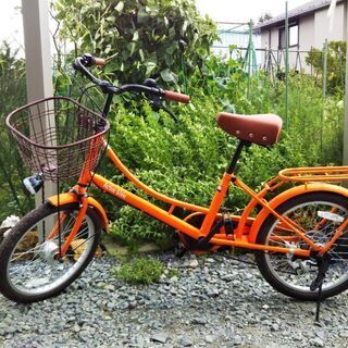商談中です。美品  6段変速自転車  20インチの画像