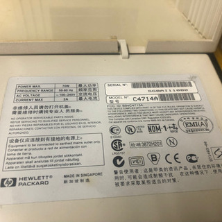 プロッター　HP Desinjet430 ジャンクの画像