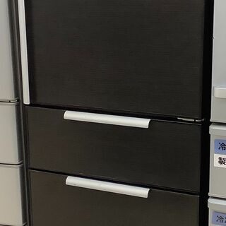 AQUA/アクア 4ドア冷蔵庫 355L AQR-SD36A(MD) 2012年製 ダークウッド