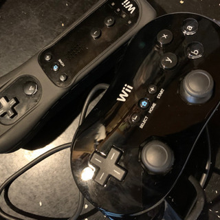 Wii クラシック　コントローラー　ブラック