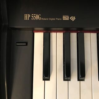 ローランド電子ピアノ「HP550G」の画像