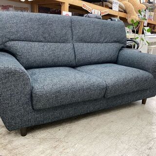 愛品館 江戸川店】筑波産商 2P ファブリックソファ ソファ ID:156