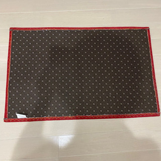 引渡し決まりました❗️赤玄関マットの画像