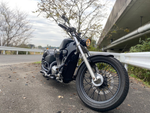 ホンダ　スティード400  アメリカン　ボバー？カスタム　ガレージt&f仕様　令和3年8月まで