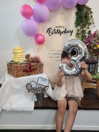 おうちフォト　お誕生日　タペストリー