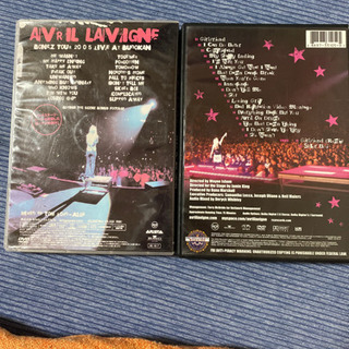 アヴリル・ラヴィーン　ライブDVD 2点の画像