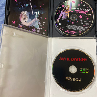 アヴリル・ラヴィーン　ライブDVD 2点の画像