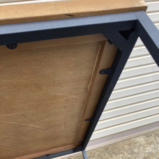 【値下げしました】アイアン調ローテーブルの画像