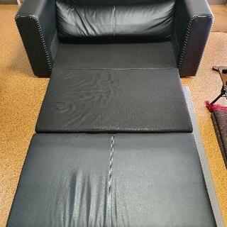 【美品】IKEA イケア ASKEBY アスケビー シファーベッド ブラックの画像
