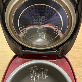 TOSHIBA 真空IH 保温釜　炊飯器　5.5合の画像