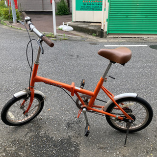 【リフレッシュプロジェクト168/300】折り畳み式自転車