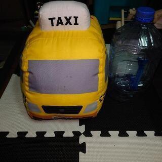大きいトミカTAXiクッション