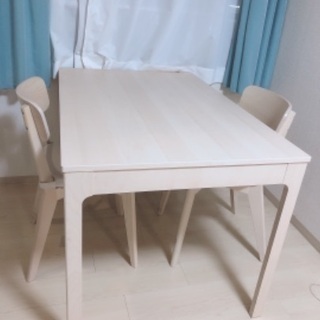 IKEA★エーケダーレンEKEDALEN・ダイニングテーブルセット