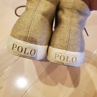 値下げ。美品Polo Ralph Laurenハイカットの画像