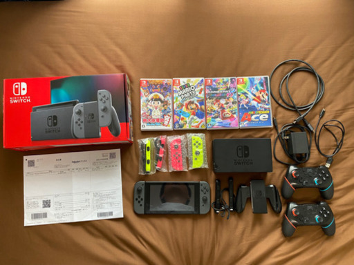【値下げ中】ニンテンドースイッチ(新型) ソフト ジョイコン proコン付