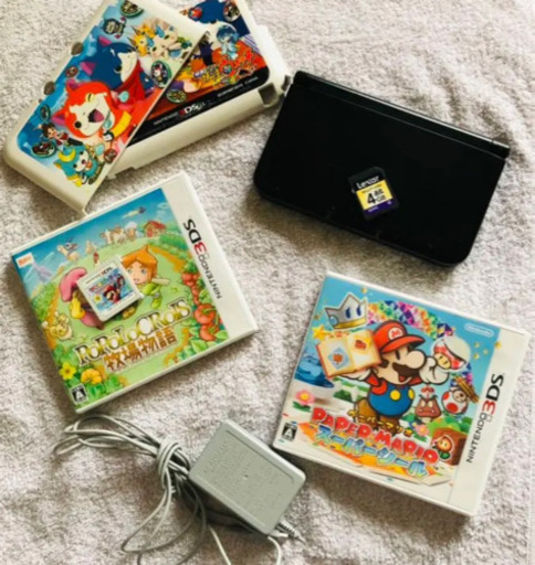 3DSLL ブラック セット 初期化済み