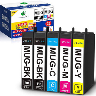 エプソン対応MUG-4CL MUG-BK 4色セットEpson用...