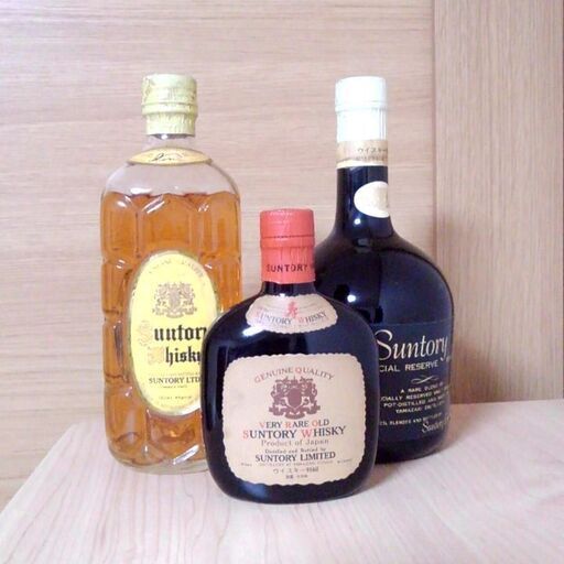 1970年代初頭のリザーブ、オールド、角瓶：堂島浜通or中之島？ 未開栓 V1