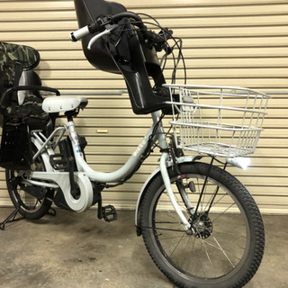 電動自転車☆ブリヂストン ビッケⅡ 3人乗 残キロSW☆の画像