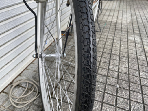 【中古自転車】26インチ変速なし　ライト、鍵新品❗️スペアキーあり　若林自転車　唐崎店SALE中❗️