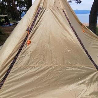 ロゴス 2ルーム ワンポール テント tepee500の画像
