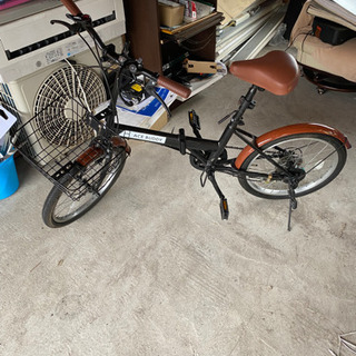 20インチ折り畳み自転車　6段変速の画像