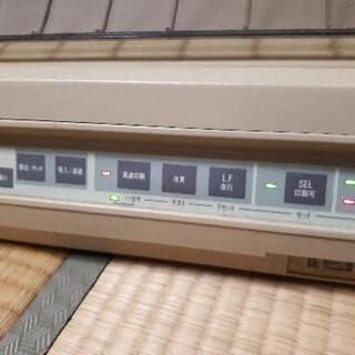 ドットプリンター　電源確認の画像