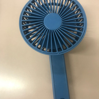 手持ち扇風機　(充電線付き)