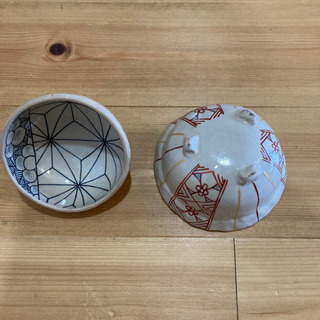 作家不明　陶器　和皿　小物入れの画像