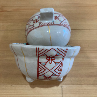 作家不明　陶器　和皿　小物入れの画像