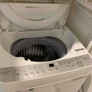 シャープ 全自動洗濯機 家具の中古が安い！激安で譲ります・無料