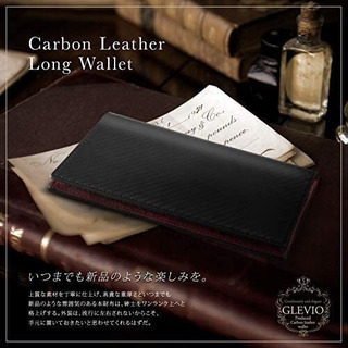 CLEVIOグレヴィオ メンズ長財布 レッドの画像