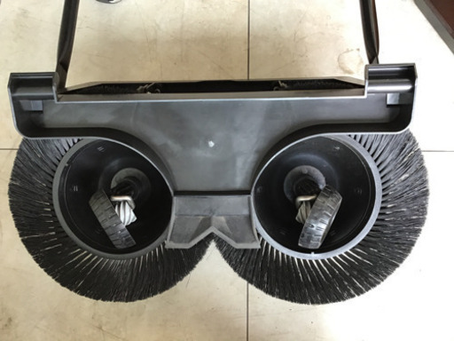 【中古】手押しスイーパ　メーカー型番等不明