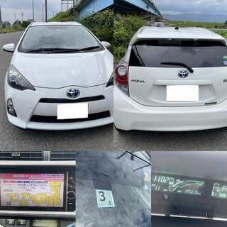トヨタ アクア ★ナビ★TV★ETC★車検ロング★ハイブリッドの画像