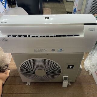 ■サ■美品■SHARP/シャープ■ルームエアコン■主に6畳■2.2kw■プラズマクラスター/除湿/部屋干■クリーニング済み■AC-H22AW■18年製■引き取り限定■